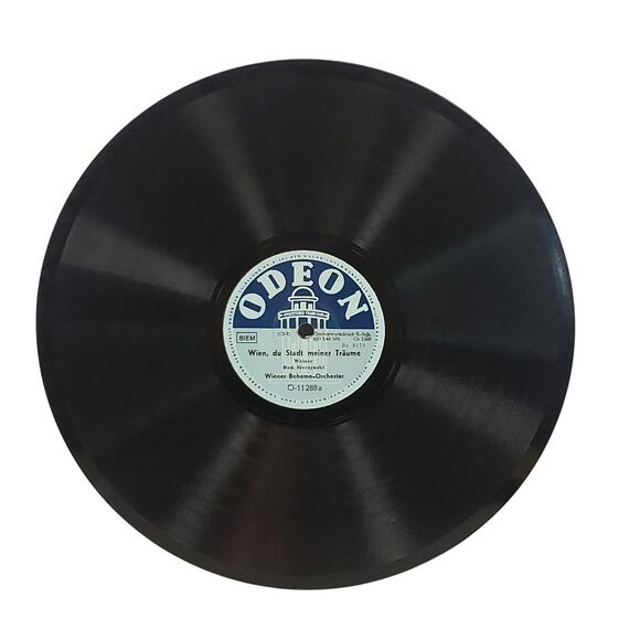 Odeon 78 Glocken der Liebe Wien du Stadt Meiner Traume Wiener Boheme Orchester - Picture 4 of 7
